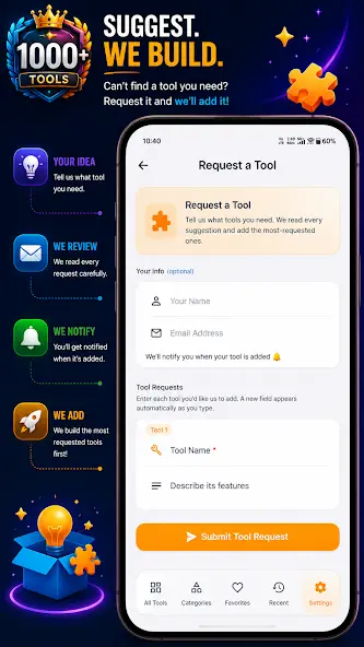 1000+ Tools app — password generator